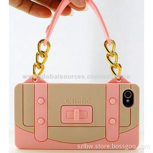 Cliche Series Handbag Style Flip Silicone Case for iPhone 6, Various Colors Available